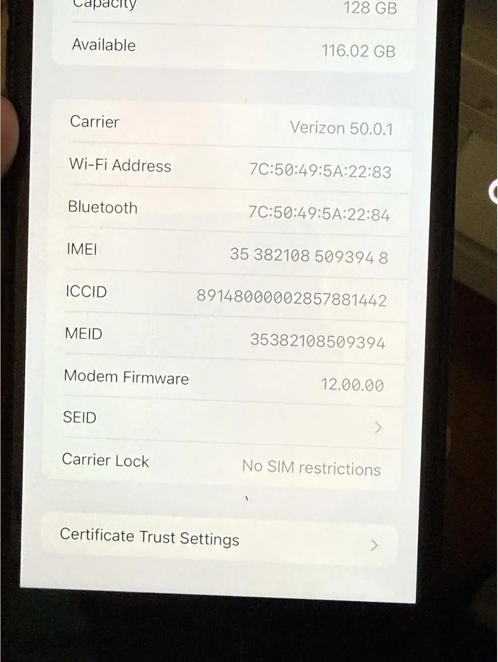 Apple iPhone 7 Plus Unlocked 128gb , Black , Bundle, Good Condition